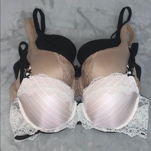 36C 3 Victorias Secret bras